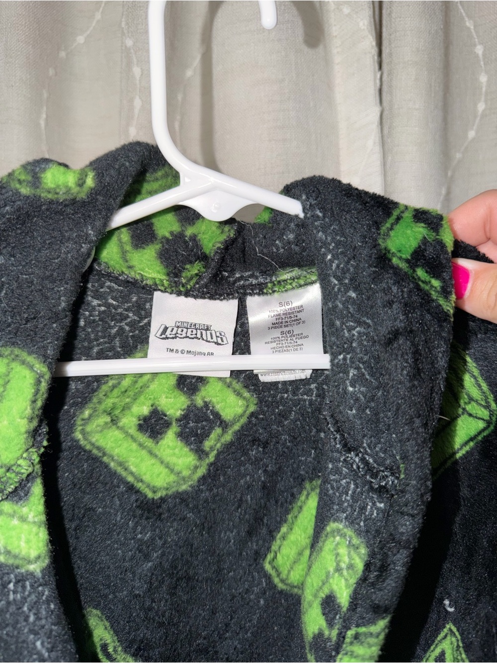 Kids Minecraft robe - Picture 2 of 4